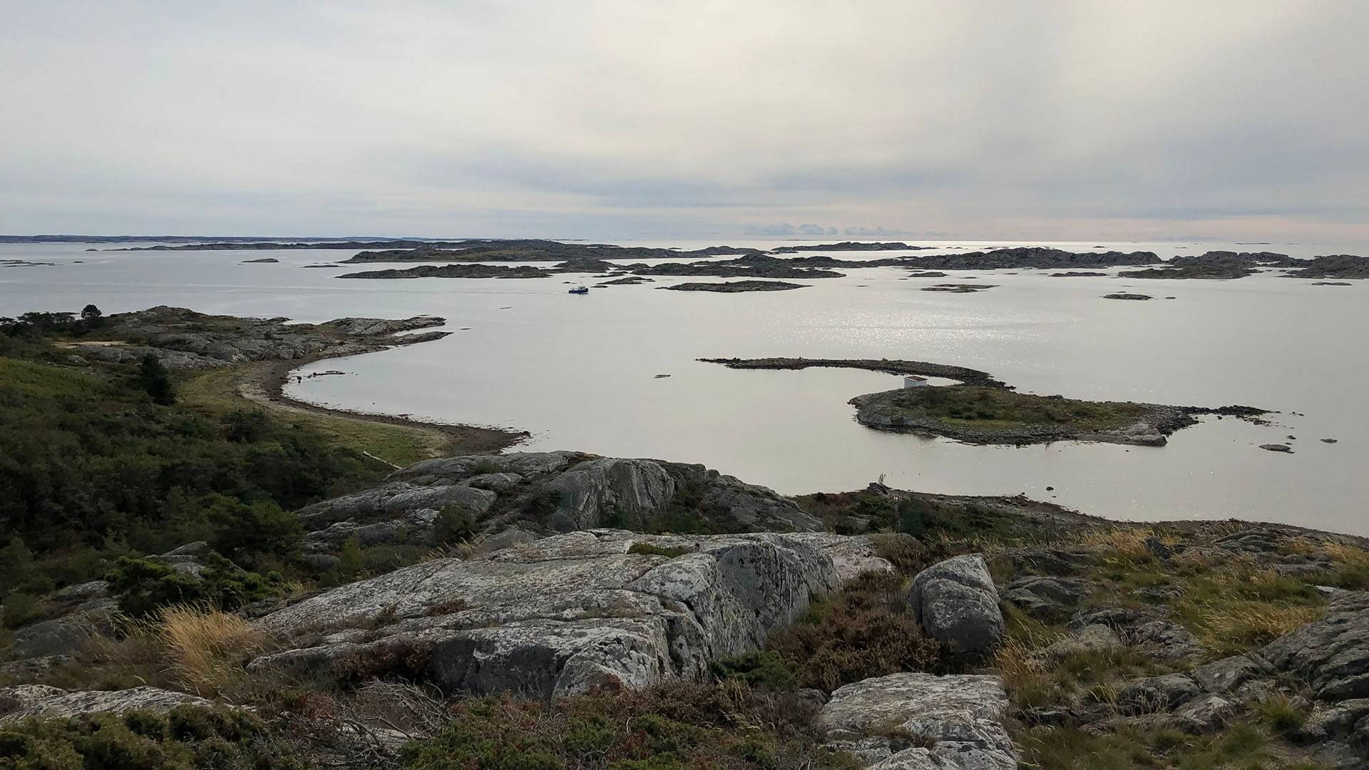 Utsikt från Ramnefjäll, Sydkoster
