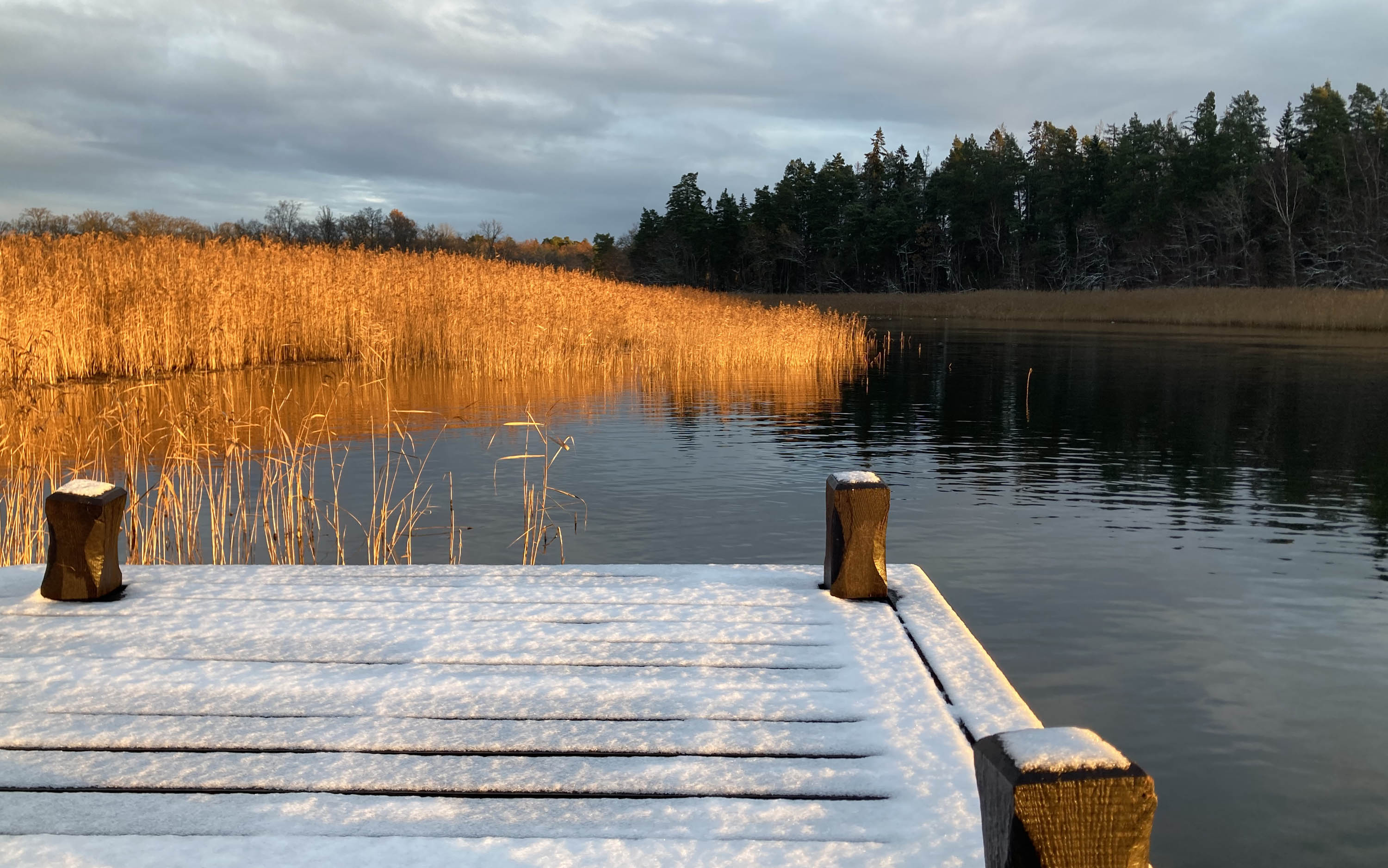 Vinter i Hemviken, Ängsö nationalpark