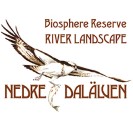 Logotyp för biosfärområdet Nedre Dalälven.