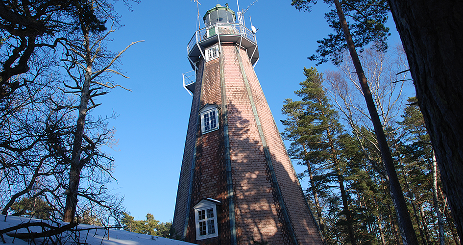 The northern lighthouse on Gotska Sandön.
