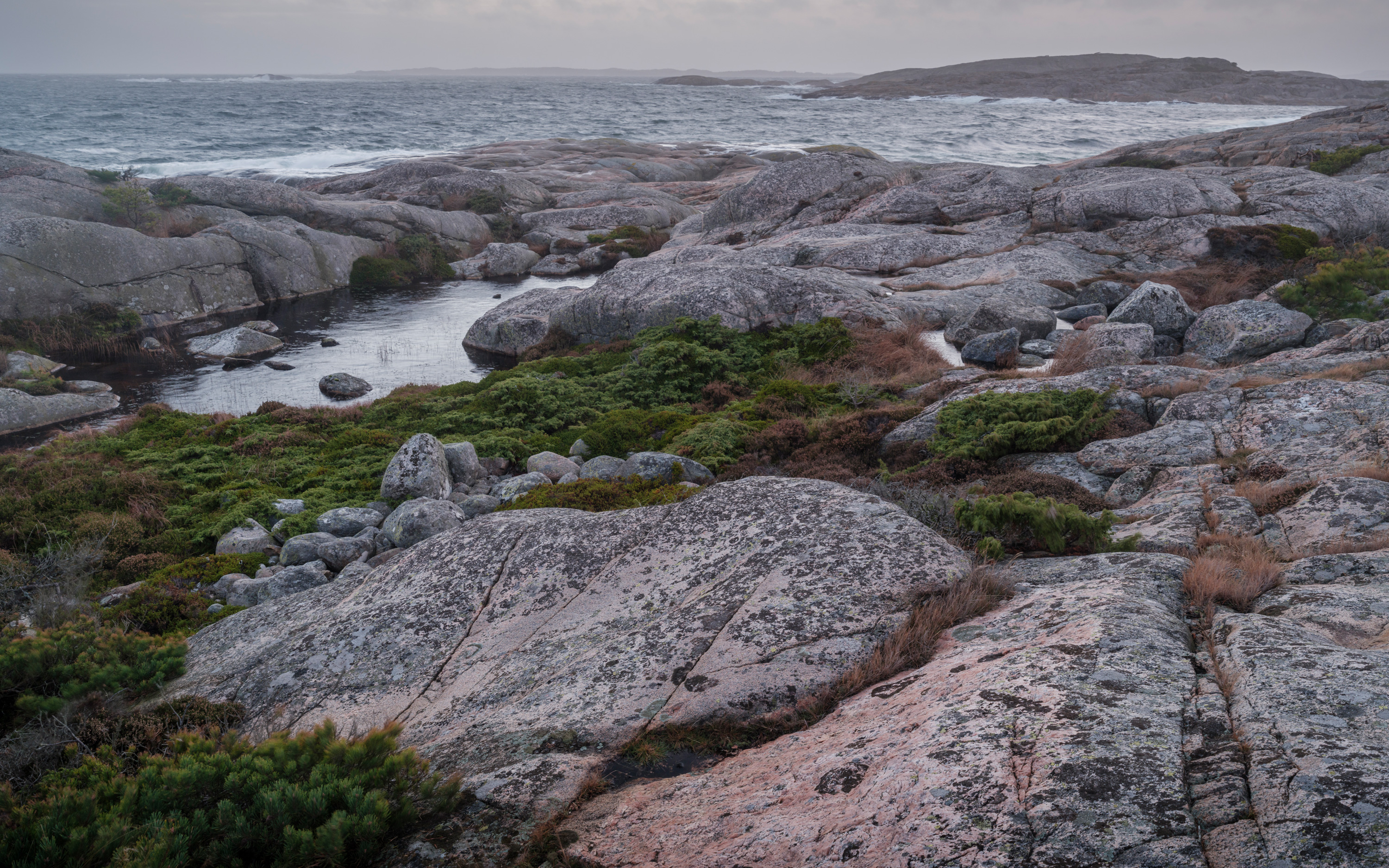 Klipplandskap i Kosterhavet