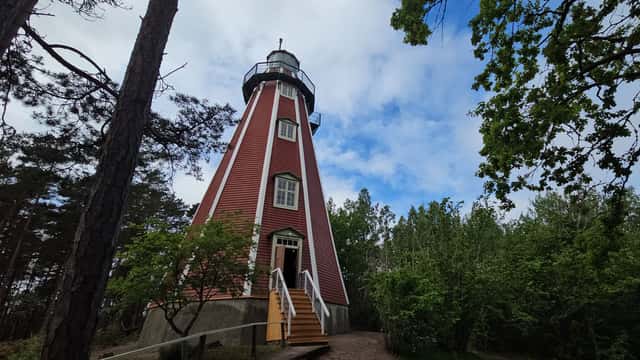David Skoog / Länsstyrelsen Gotland Fyren på Gotska Sandöns norra udde.