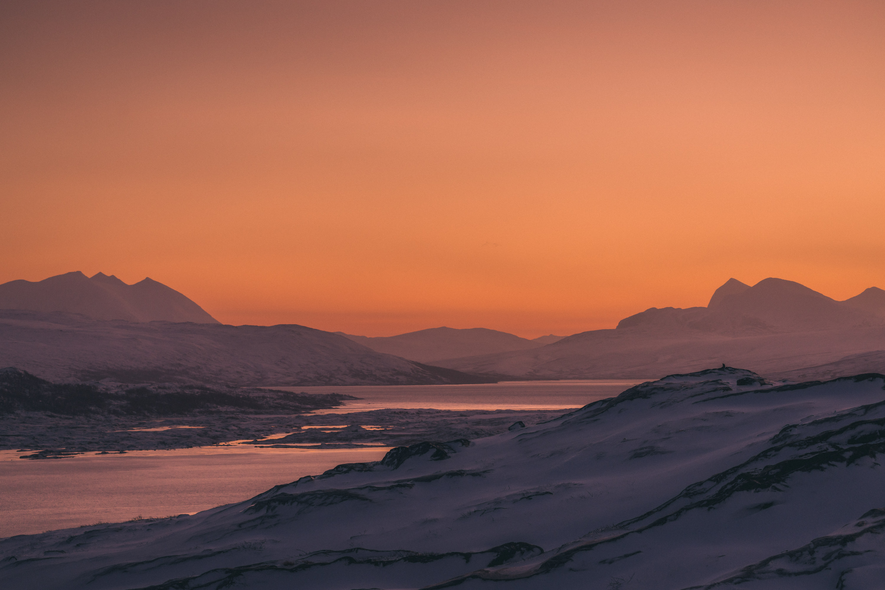 Sarek seen from the far west.